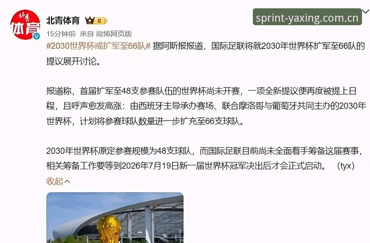 亚星体育怎么下载 2030年世界杯扩军至66队深度分析:中国男足迎来历史性机遇,亚星体育平台全面解读赛事变革